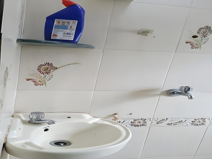 Bathroom 3, Badami cottage, Raigarh