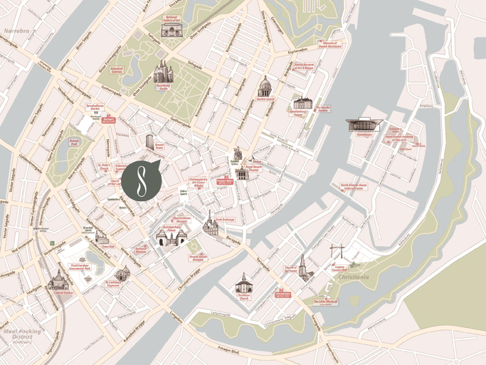 Others 5, Spacious Centrally Located Penthouse With a Terrace Close To Illum, Copenhagen
