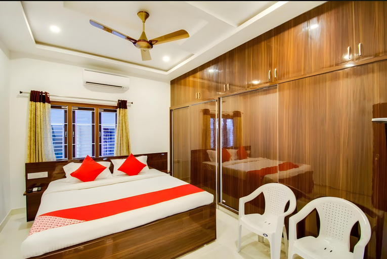 Bedroom, Hotel RVN, Nellore
