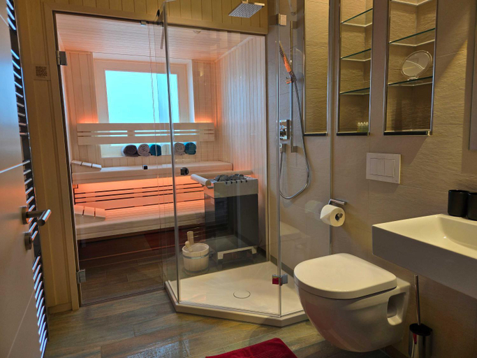 Bathroom 3, neyland apartments Norderney, Aurich