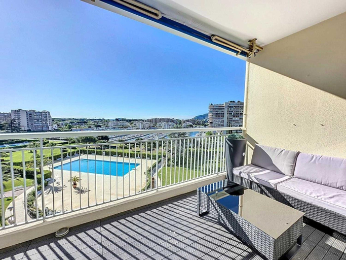 Balcony/terrace, Modern apartment - AC-1BR- 4P - Mandelieu, Alpes-Maritimes