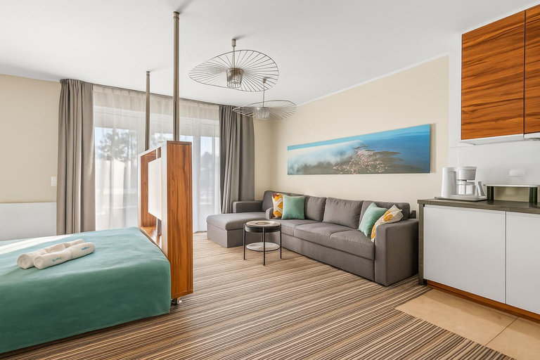 Bedroom 2, Apartamenty HoliApart No 1 - luxury apartments, beautiful area, Nowy Dwór Gdański