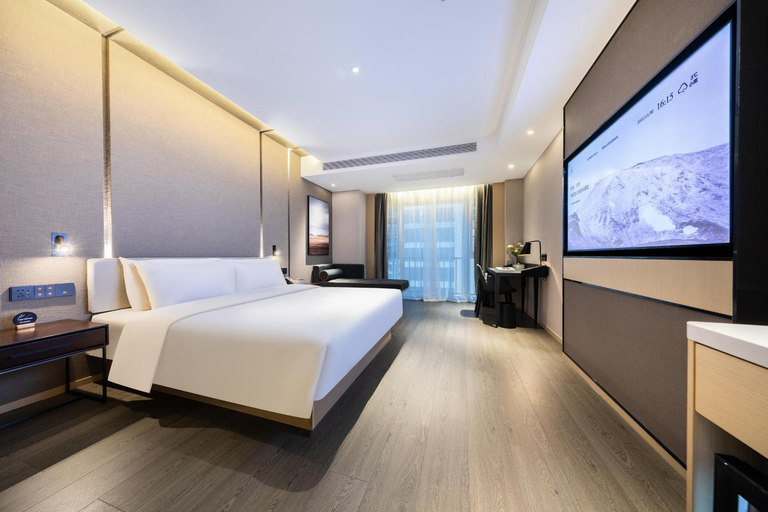 Bedroom 2, Atour Hotel Changsha Yuelu District Meixi Lake Metro Station, Changsha