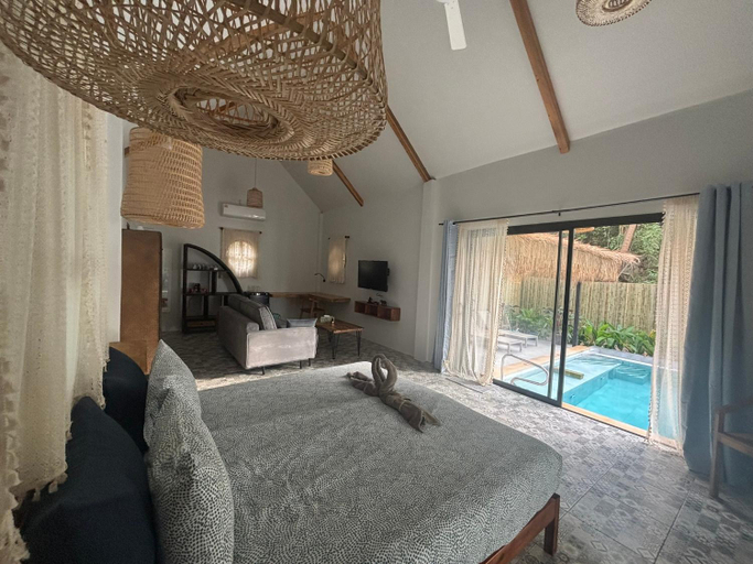Bedroom, Secret Beach Bungalows, Ko Phangan