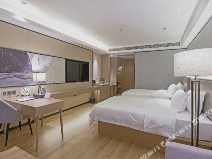 Bedroom 2, Gya Hotel Nantong Nanshang Lake Street Wanda Plaza, Nantong