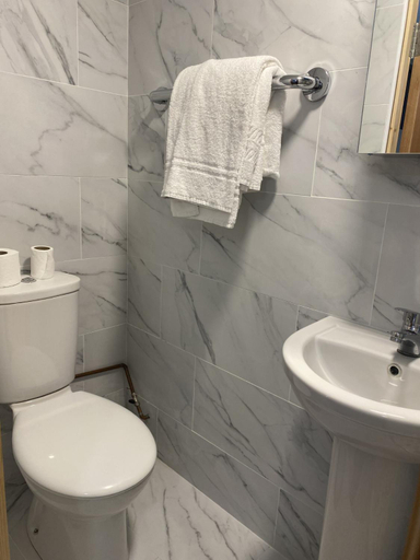 Bathroom 3, The Belgrove Hotel, London