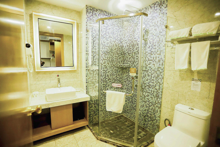 Bathroom 3, GreenTree Inn Xuzhou Economic Development Zone Damiao Town, Xuzhou