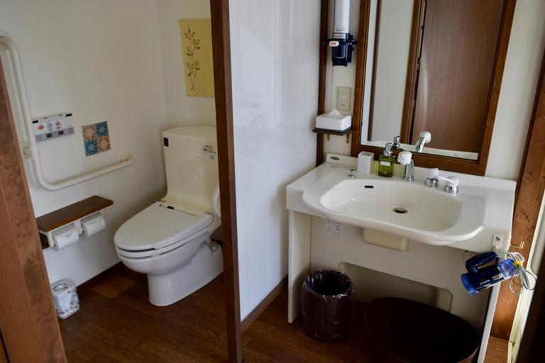 Bathroom 3, a large and luxurious country residence , Furano
