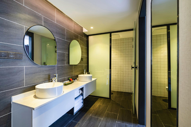 Bathroom, Atour Light Hotel Jiuzhaigou, Ngawa Tibetan and Qiang