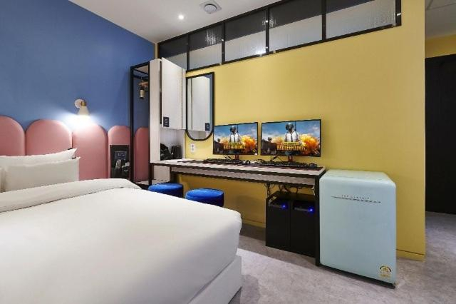 Bedroom 2, Daejeon Yuseong Just Sleep Yuseong Hot Springs Branch, Yuseong