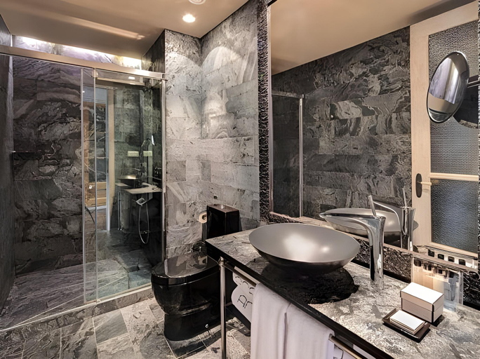 Bathroom 5, Aparthotel Arai Superior, Barcelona