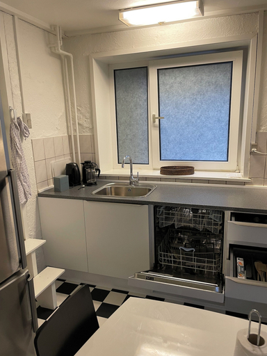 Private kitchen 3, Tøjhushavens Bed and Breakfast, Randers