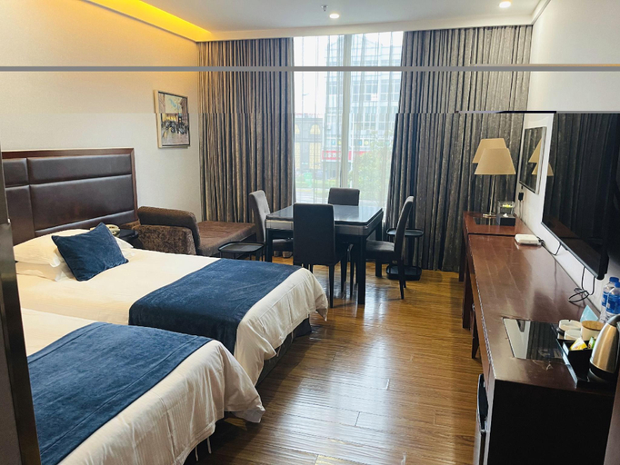 Bedroom 2, Green Tree Inn Nantong Qidong Middle Heping Road, Nantong