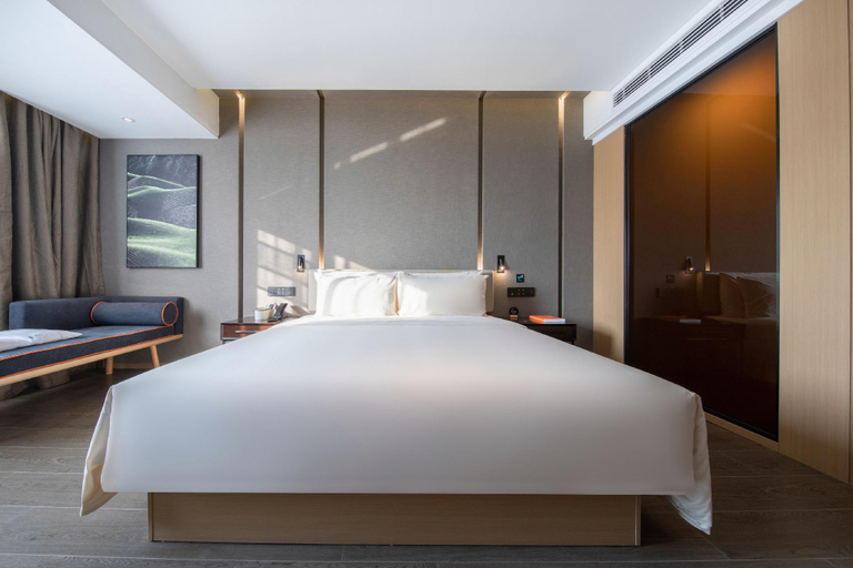 Bedroom 3, Atour Hotel Lianyungang Ocean University Cangwu Road, Lianyungang