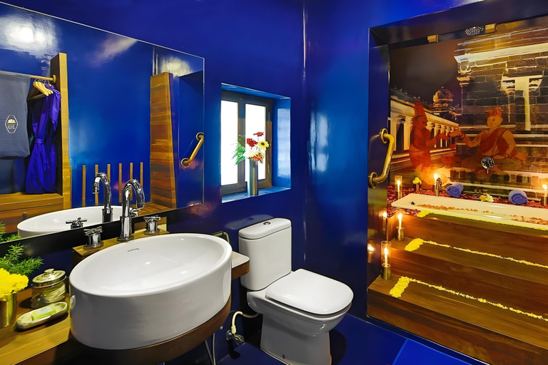 Bathroom 3, Tanjore Hi Hotel                                                                                , Thanjavur