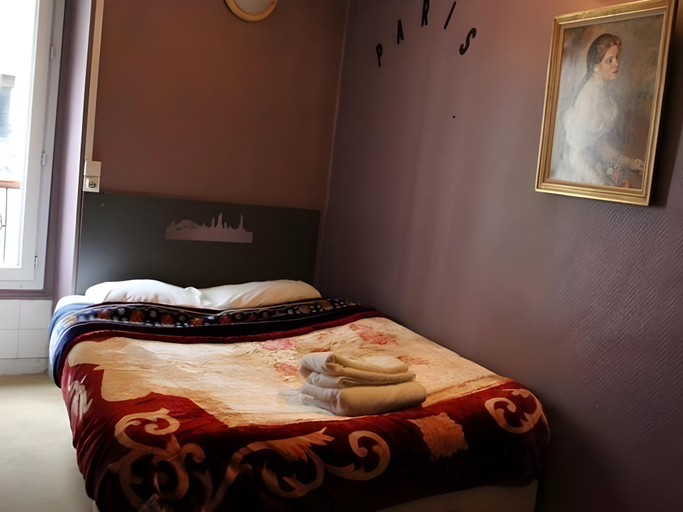 Bedroom 4, Hotel des Andelys, Paris