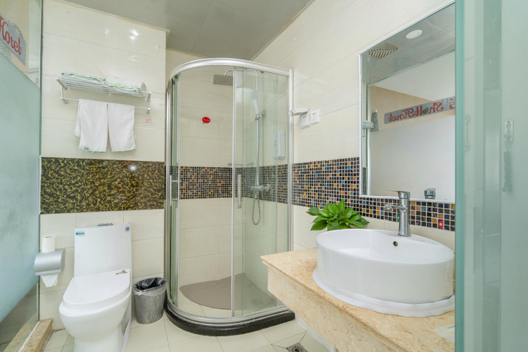 Bathroom, Shell Hotel Binzhou College, Zibo