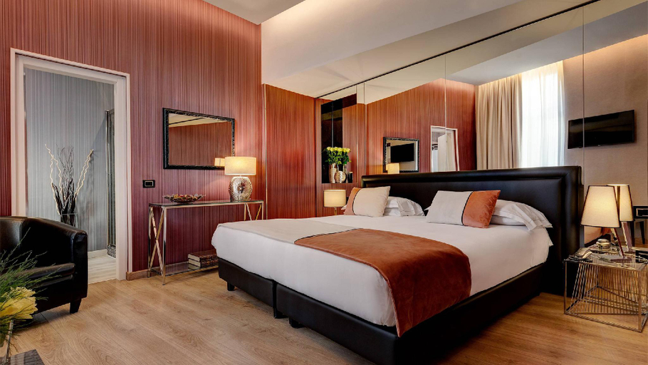 Bedroom 3, Hotel Borromeo, Rome