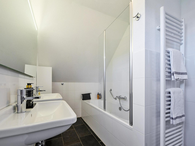 Bathroom 4, Farmhouse in Limburg with Private Sauna, Roggel en Neer