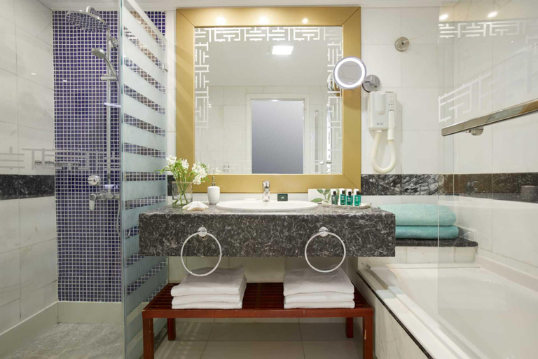 Bathroom 4, Minos Imperial Luxury Beach Resort & Spa Milatos, Crete