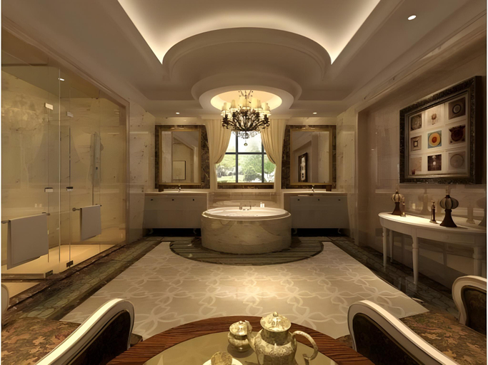 Bathroom 3, Shenzhen Jin Mao Yuan Hotel, Shenzhen
