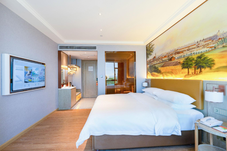 Bedroom 2, Vienna Hotel Chaozhou River View, Chaozhou