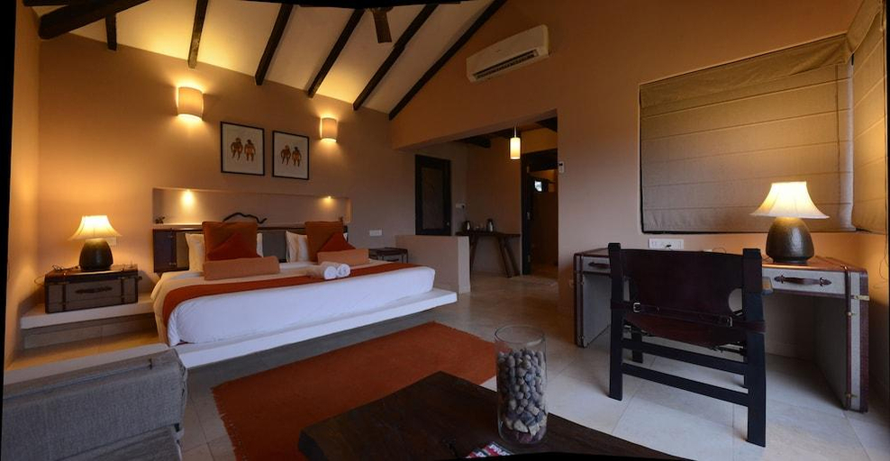 Bedroom, Pugdundee safaris - Denwa Backwater Escape, Hoshangabad