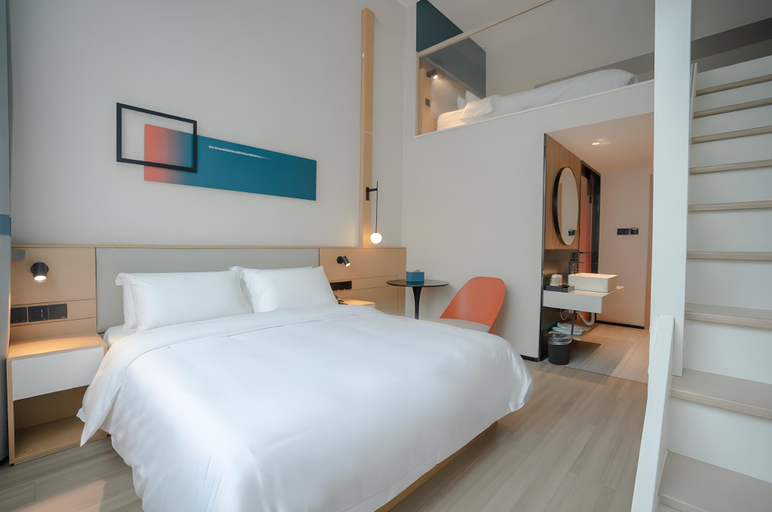 Bedroom 2, Nihao Hotel Meishan, Meishan