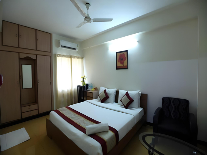 Bedroom 2, Nortels Heights Hotel Apartments, Chennai