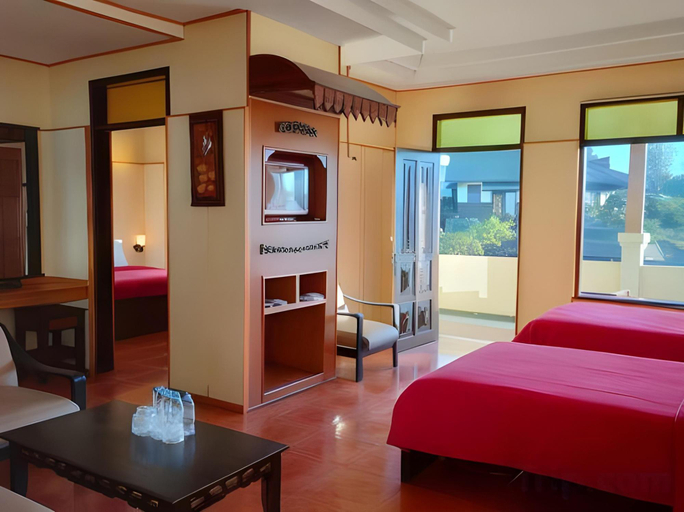 Bedroom 5, Lava View Lodge, Probolinggo