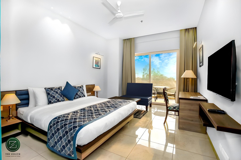 Bedroom 2, The Zenith - A boutique hotel by Hot Millions , Sahibzada Ajit Singh Nagar