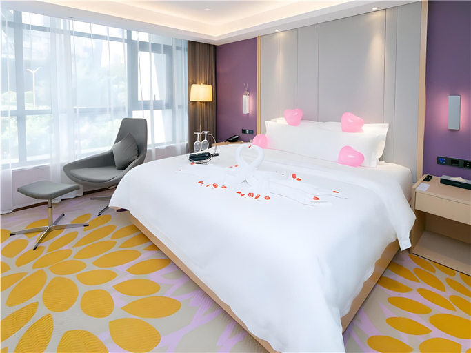 Bedroom 2, Lavande Hotel Shenzhen Jingtian Metro Station, Shenzhen