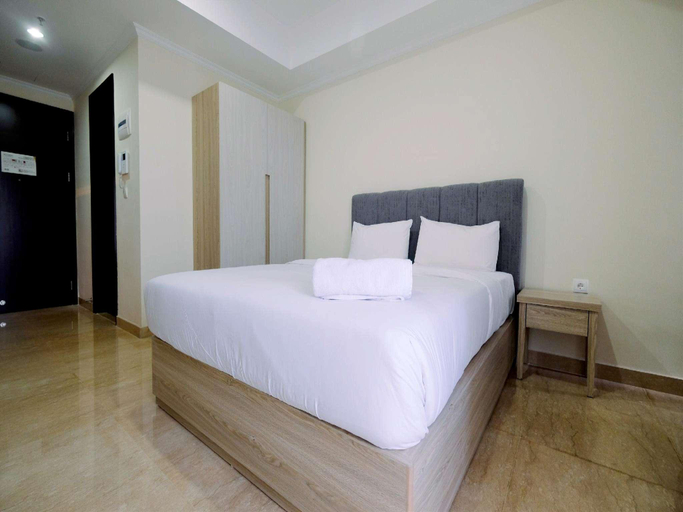 Bedroom 2, Cozy Studio Menteng Park Apartment By Travelio, Central Jakarta