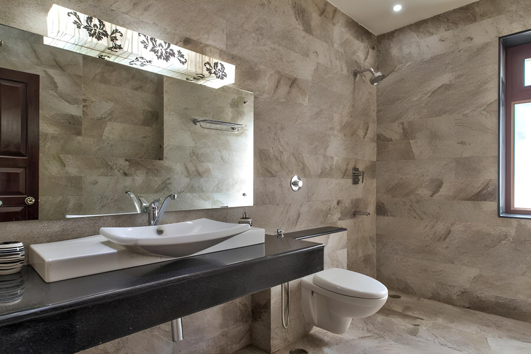 Bathroom 2, Private Party Villa in Goa Phase 12, North Goa