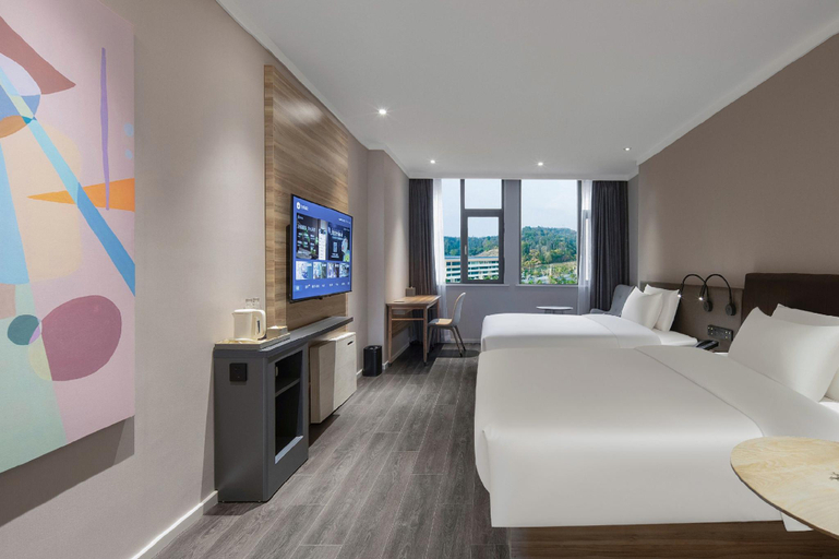 Bedroom 2, Hanting Hotel Jiujiang Gongqingcheng High-speed Railway Station, Jiujiang