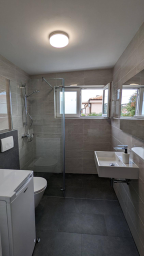 Bathroom, Apartments Kety - Central heating, Crikvenica