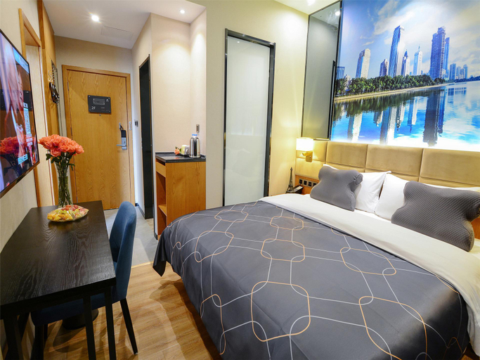 Bedroom 2, Chonpines Hotel North Xiamen Station Jimei University, Xiamen