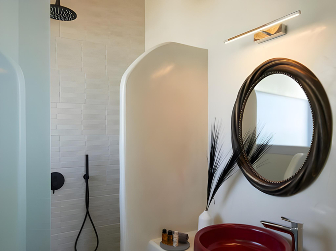 Bathroom 5, Blue Sea Hotel, South Aegean