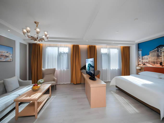 Bedroom 2, Vienna Hotel Jiangsu Suining Qingnian Road, Xuzhou
