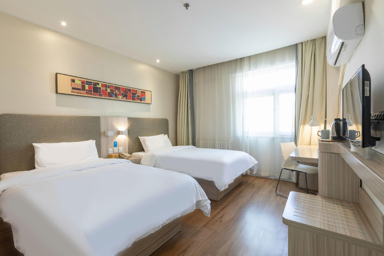 Bedroom 2, Hanting Hotel Rizhao Long-distance Bus Station, Rizhao