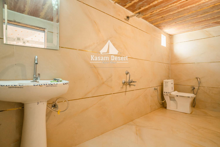 Bathroom 2, Kasam Desert Safari Camp, Jaisalmer