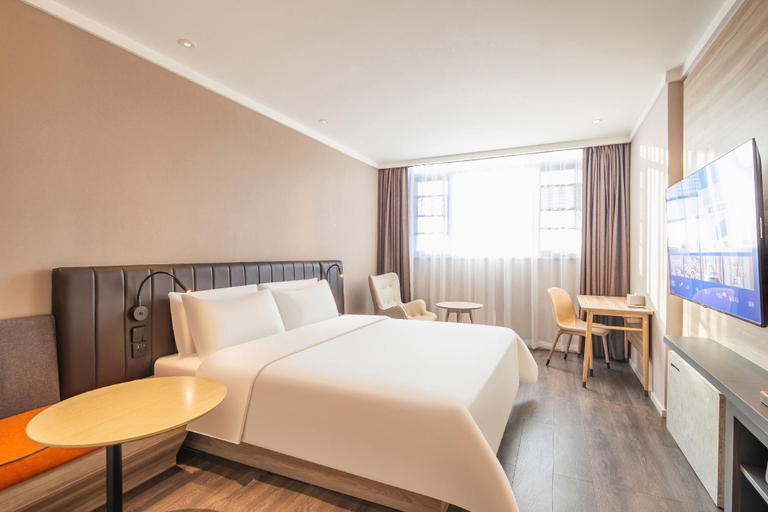 Bedroom 2, Hanting Hotel Nanyang Town Pingshi Temple Jianshe Avenue, Nanyang