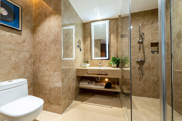 Bathroom 4, MeiQiu-Fino Hotel, Zhuhai