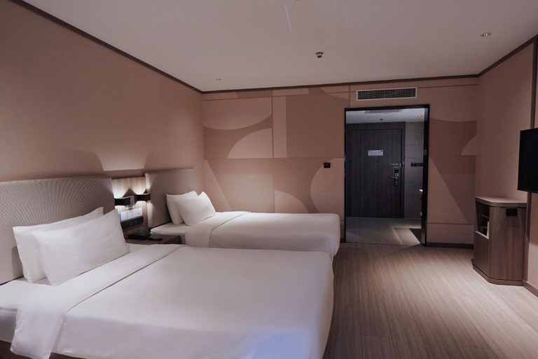 Bedroom 2, Hanting Hotel Linfen Hongdong Times Square, Linfen