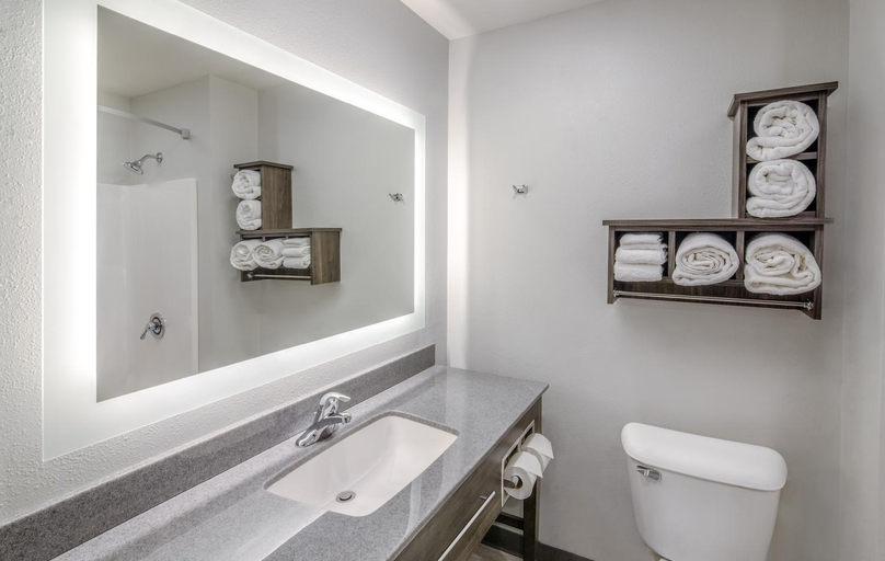 Bathroom 4, My Place Hotel - Redding, CA, Shasta