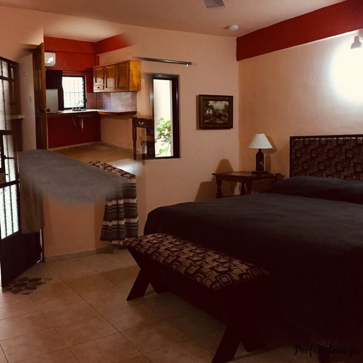 Bedroom 3, Hotel Casa Pellegrin, Mérida