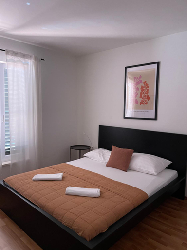 Bedroom 2, PAMA LUKO Apartment with Snack Kitchen, GYM & Tennis,100m from sea, Supetar