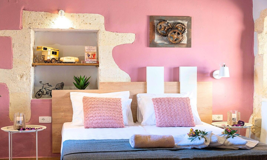 Bedroom 3, Cretan Lux Villa Heated Pool, Crete