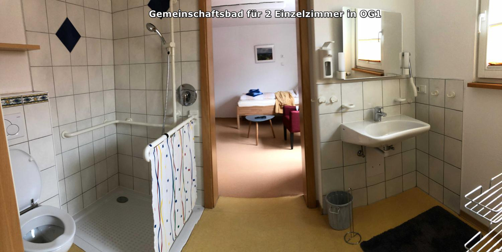Bathroom, Personalwohnheim Altenpflege Foditsch, Reutlingen