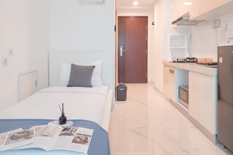 Bedroom 2, Comfort Homey Studio at Sky House BSD By Travelio, Tangerang Selatan